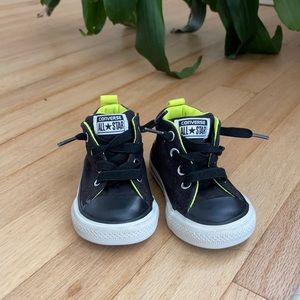 Cute Black & Yellow Converse